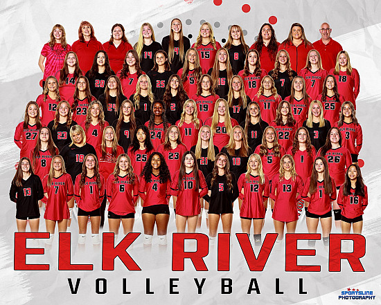 2022 Elk River High School Volleyball Photo Day